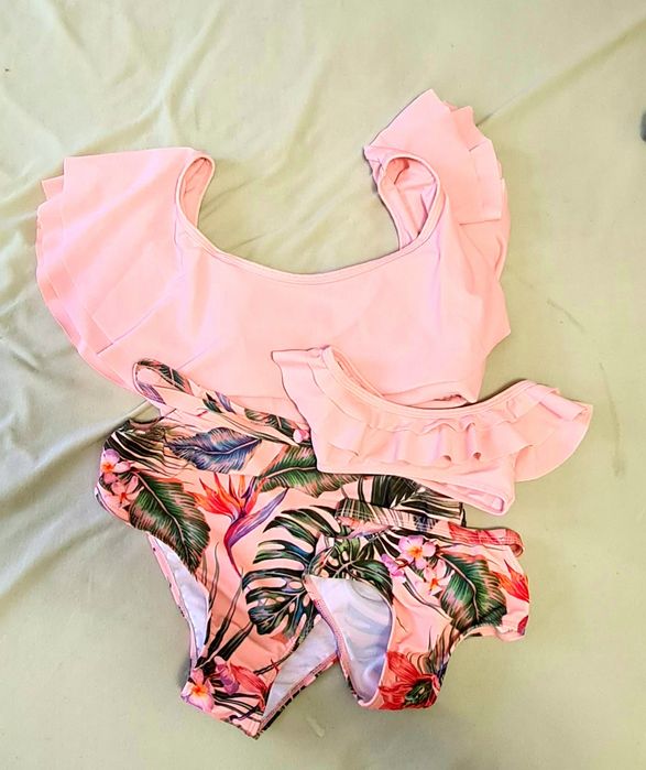 Set costum de baie mamă-fiica