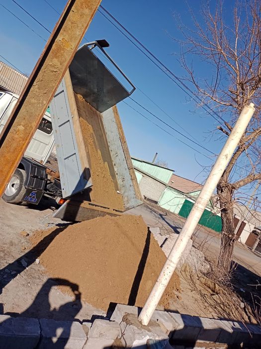 Песок  щебень отсев шлак Пгс