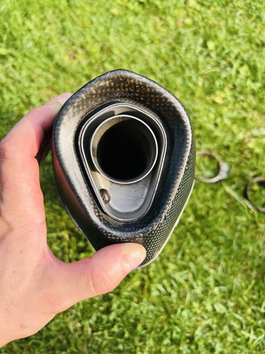 Toba Akrapovic Carbon Exhaust 60mm Gen 3 M-HR045