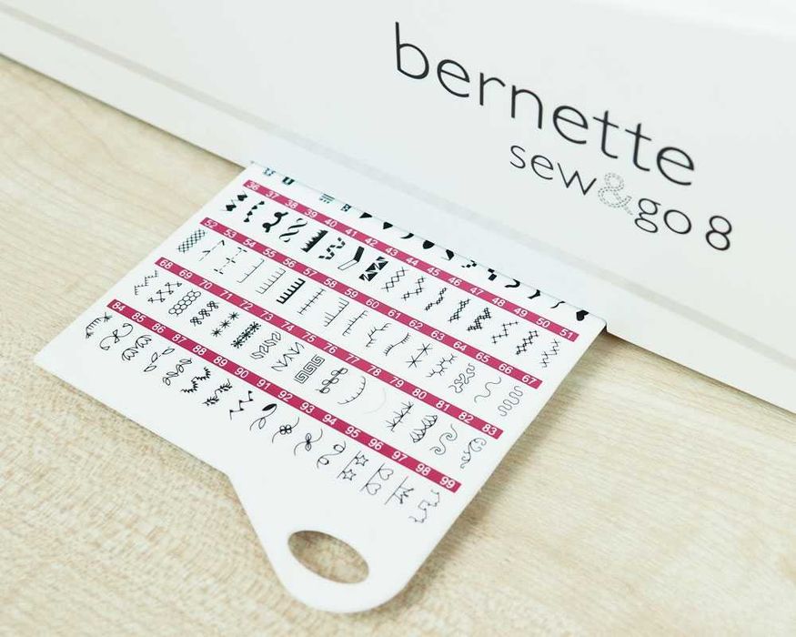 Bernette Sew&go 8 - Электронная модель  от Швейцарской Бернетте