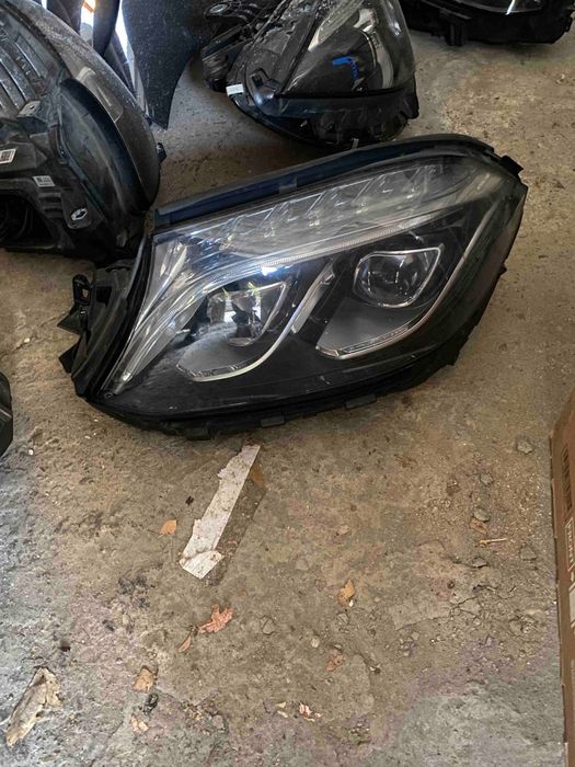 Ляв фар Mercedes W166 GLS350 GLS450 FULL LED със завиване