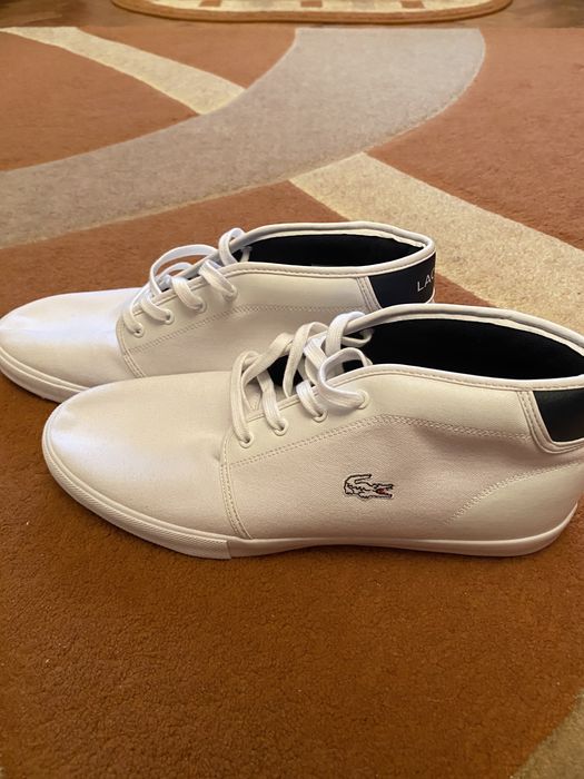 Ghete tip tenis marca Lacoste pt bărbați, nr 44,5. Noi!!!