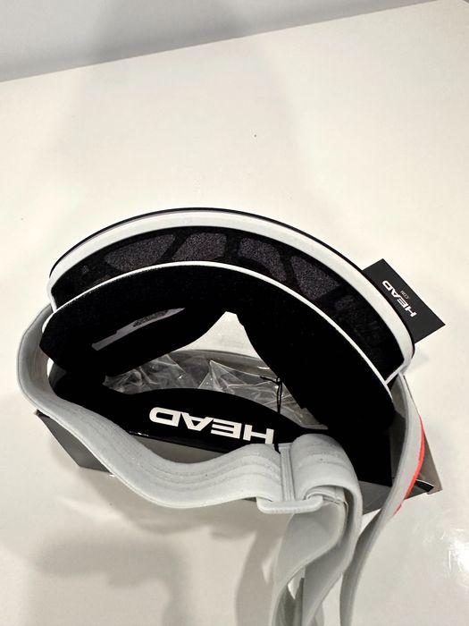 ochelari schi/snowboard HEAD albi cu lentila fumurie