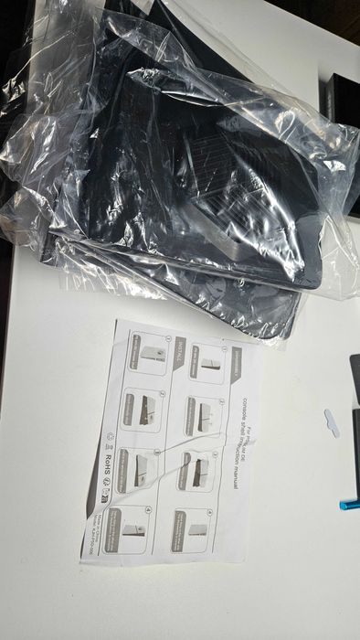 Placute Laterale pentru PS5 SLIM Negre
