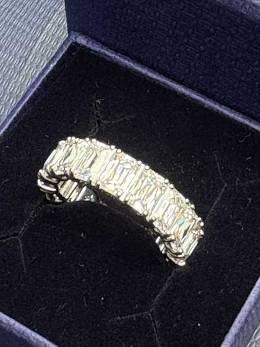 Inel Swarovski Matrix Vittore Baguette - nou, in cutie