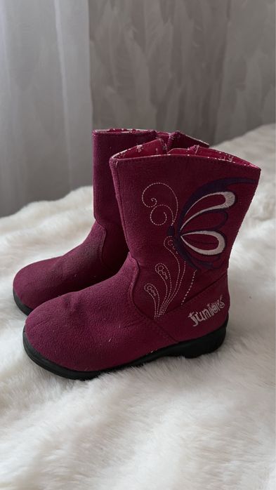 Сапоги на весну девочке