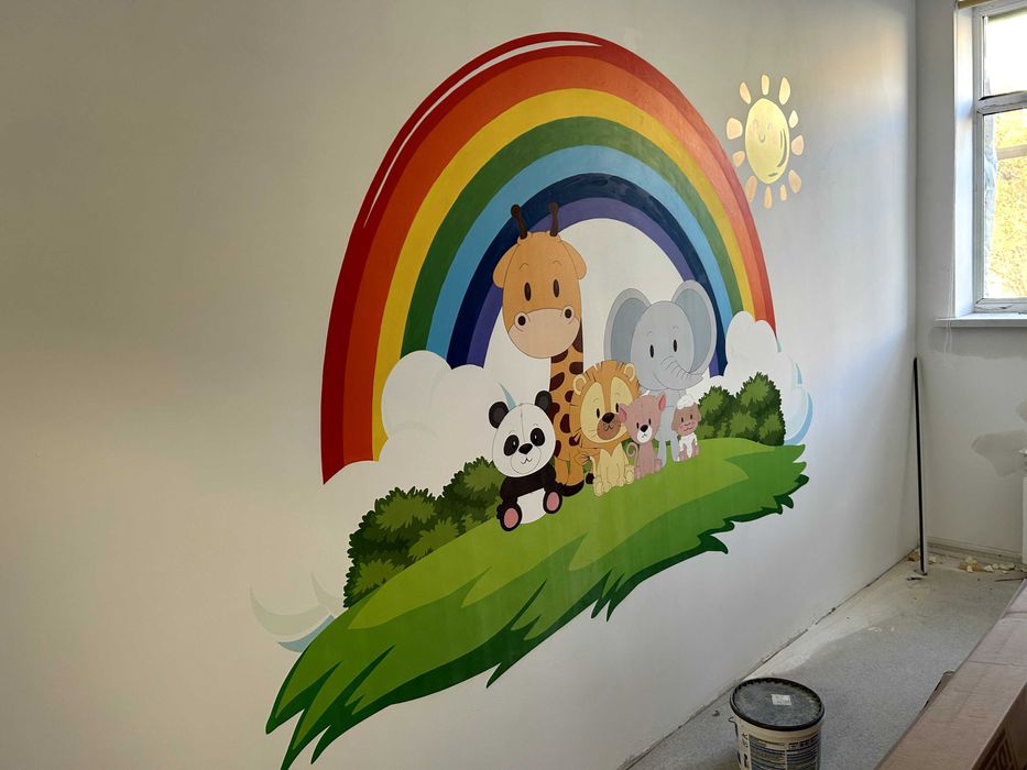 Картины, мурал, граффити, роспись стен