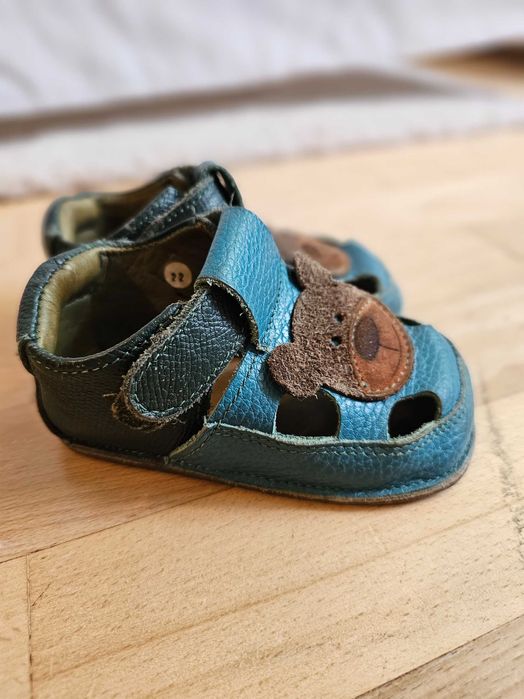 Săndăluțe barefoot piele copii