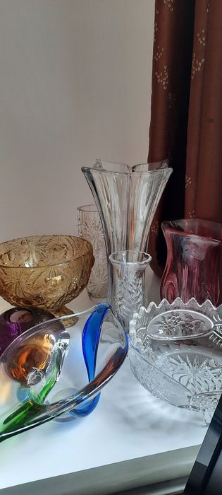 Вазы хрусталь...