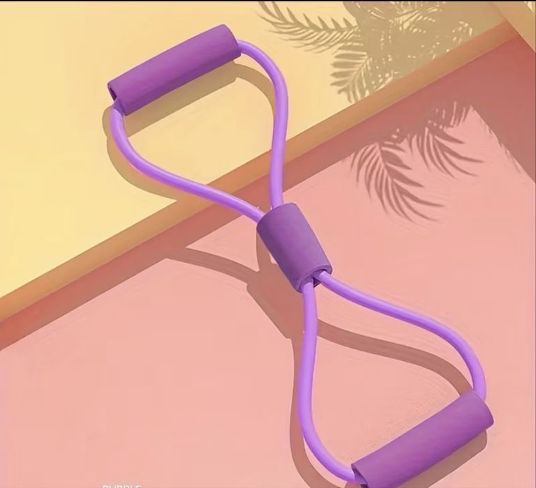 Нови фитнес ластици и елестична лента с дръжки