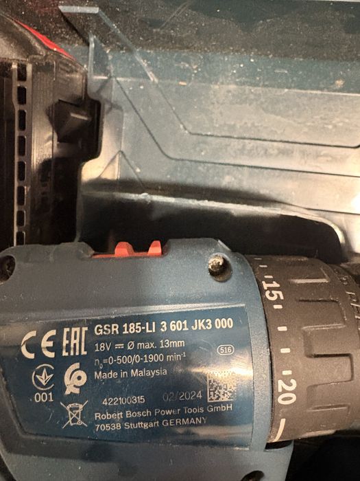 Bosch professional  GSR-185L/ 1