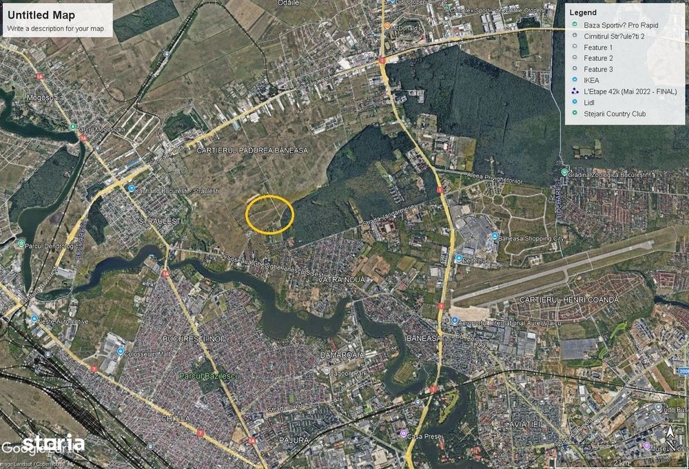 Teren intravilan Padurea Baneasa