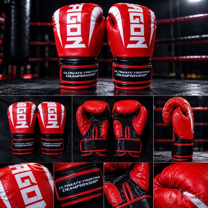 Боксерские перчатки UFC, б/у в хорошем состоянии