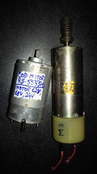 Motor 24V;24V tip-electromagnet;pas cu pas;motorase mici,uscatoare par