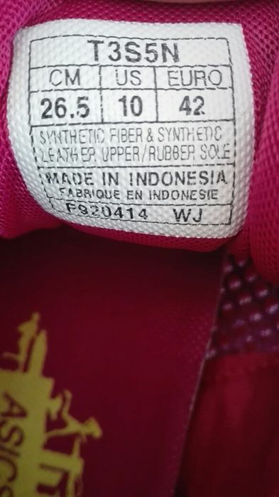 Adidași Asics noi nr 42