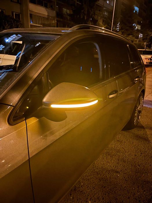 Динамични Лед Мигачи за Огледала VWGolf 7 Jetta MK7 Touran