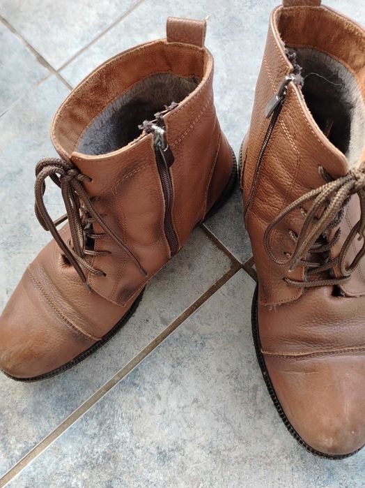 Зимни боти Кавалер кожа 44номер, боти кожа 44номер