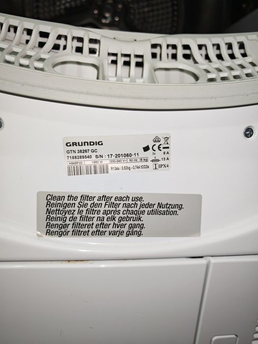 Uscător grundig defect