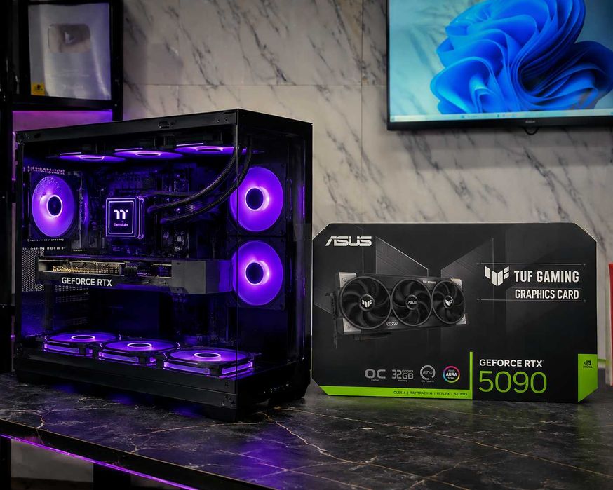 Игровой компьютер Ryzen 7 9850X3D / RTX 5090 | Сборка под заказ
