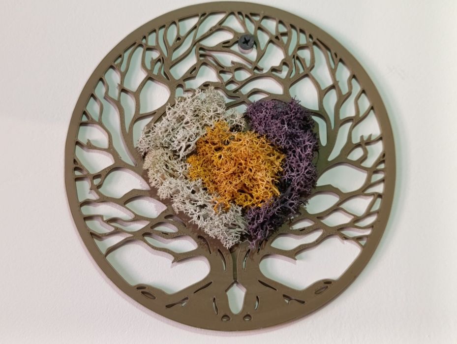 3D принтирана декорация със скандинавски мъх!