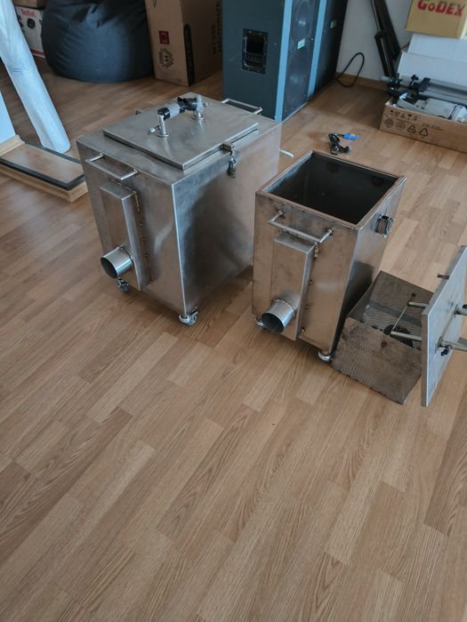 Masini gheata carbonica Inox