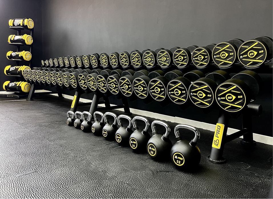 Set Gantere 2.5-50kg, calitate PREMIUM POLIURETAN