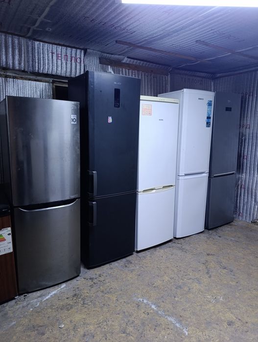 С доставкой холодильник бу рабочий