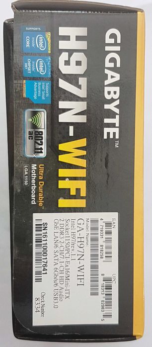 Kit Gigabyte H97N wi-fi