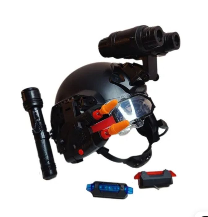 Игровой набор "Полицейский", шлем спецагент