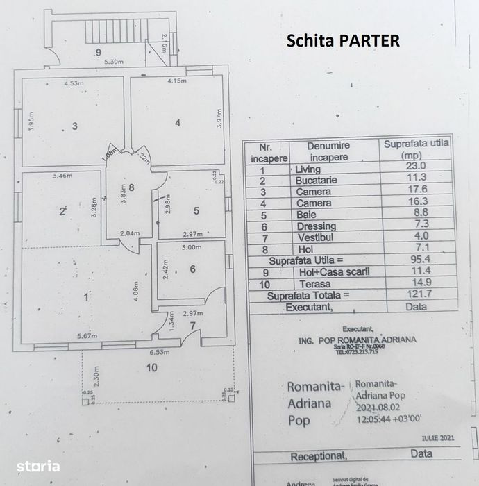 Casa pentru 2 familii|teren generos 1000mp