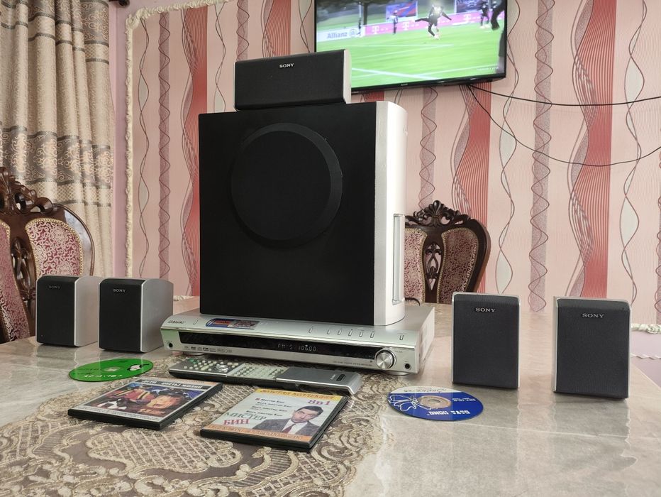 Blutusli Sony 5.1  100% ishlaydi orginal bass va ovozi