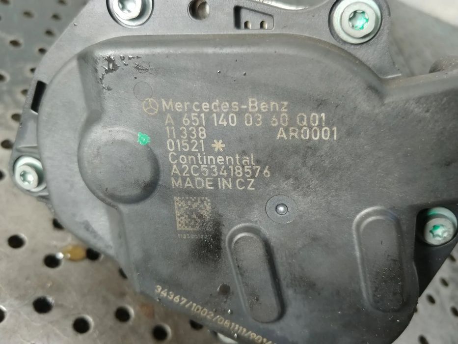 egr 2.2 cdi 651911  mercedes c-class  w204 e-class w212 vito sprinter a6511400360