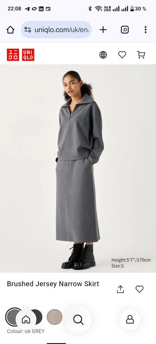 UNIQLO юбка осень-зима