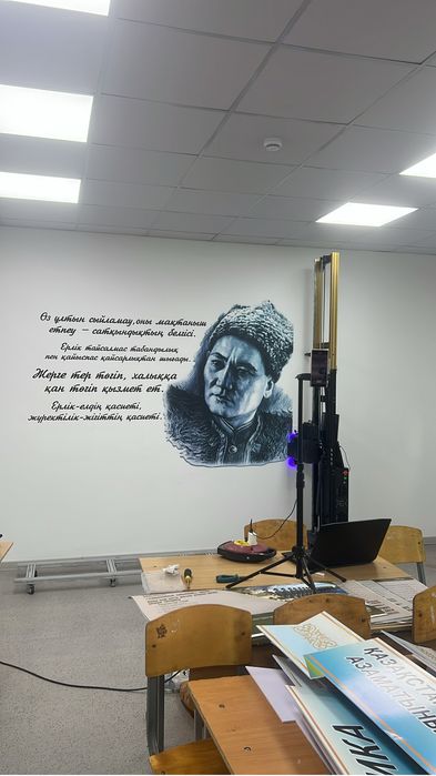 Настенная печать, вертикальный принт