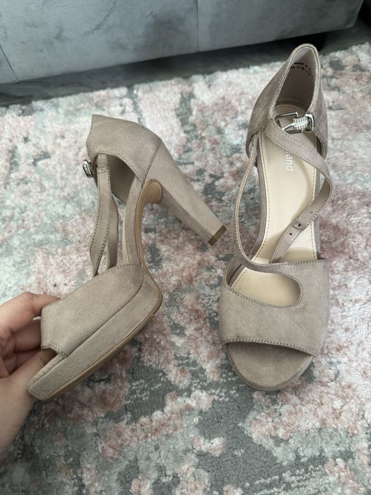 Pantofi piele intoarsa