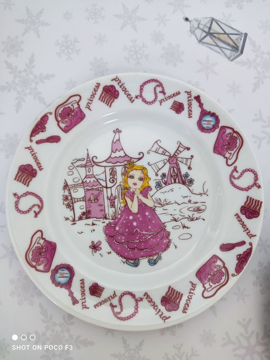 Детская посуда с принцессами