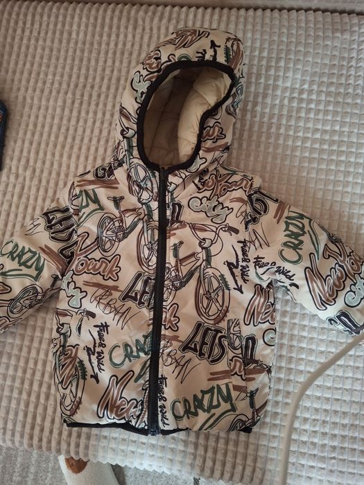 Детско двулицево яке