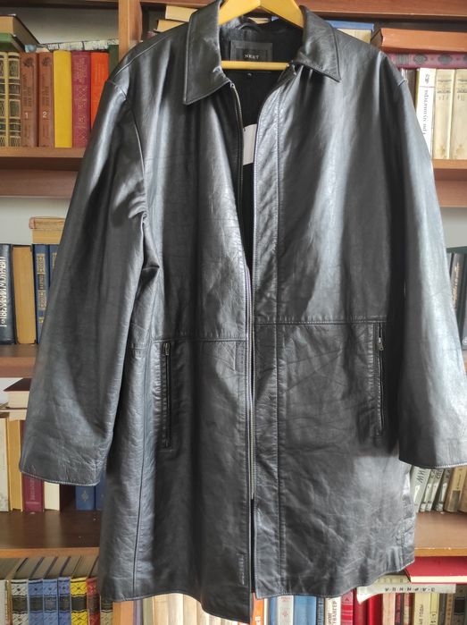 £170 Новая винтажная кожаная куртка NEXT!