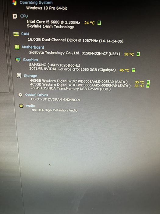 Pc 1060 gtx mid range