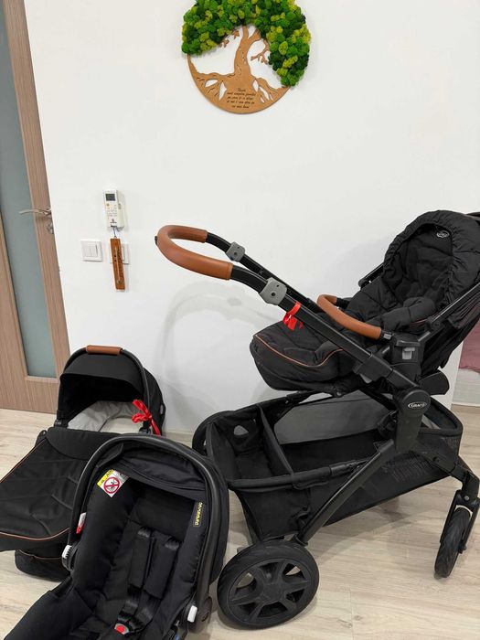 Carucior Graco Near2Me Elite 3 in 1 Noir