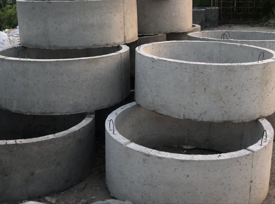 REZERVOR/BAZIN DE APA din beton armat DN 2 m x 500 H = 1600 litri
