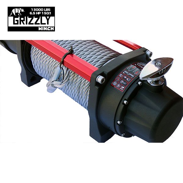 Troliu Grizzly Winch 13000lbs (5897kg) cablu de otel