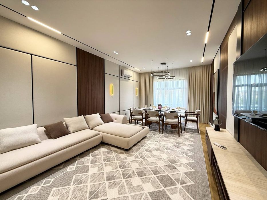 Дизайнерская квартира с ремонтом 4-комнаты 151м² ЛЮКС в ЖК Милано
