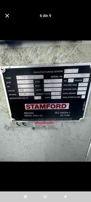 Generator Trifazat 81.5kW