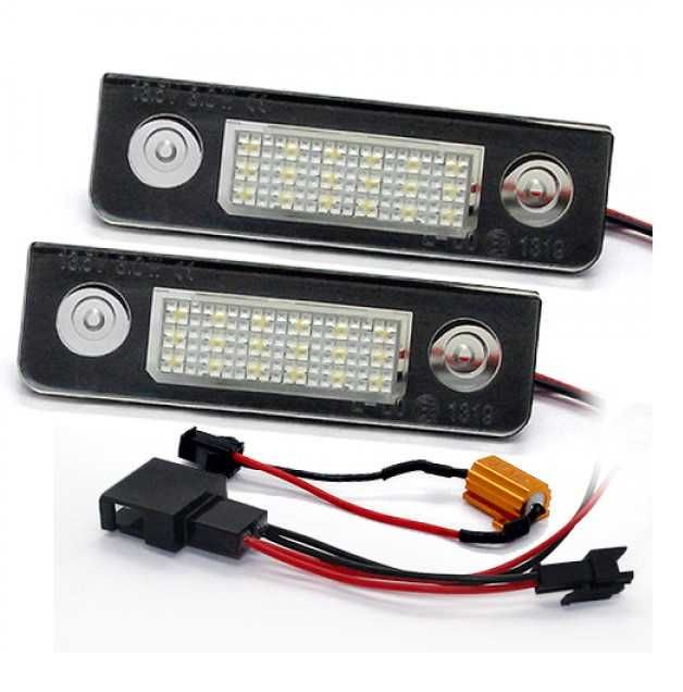 Set 2 Lampi numar LED canbus pentru Skoda Octavia 2, Roomster