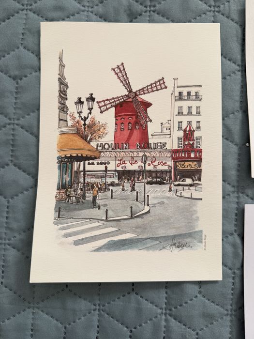 Принтове на картини от Париж