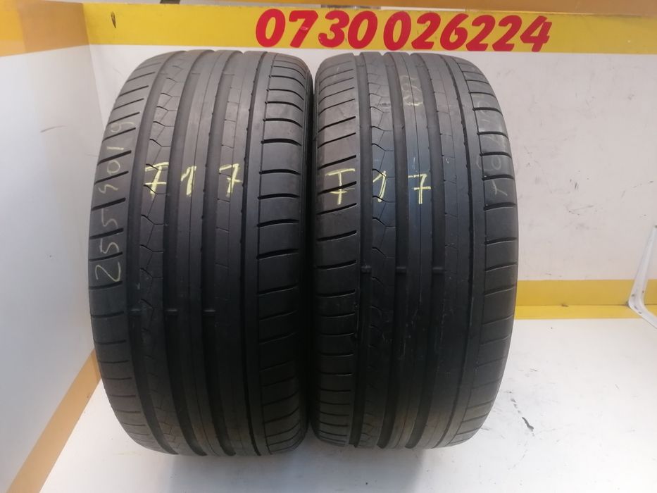 255/40/19 2* Dunlop vara 96v dot 4315.     5,58mm