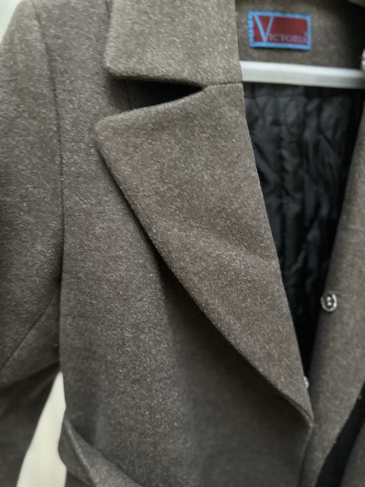 Пальто кашемировое демисезонное