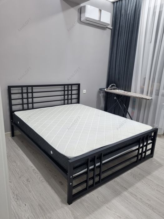 Кровать Металлическая, Лофт Стиле, От Производителя, Темир Кровать,