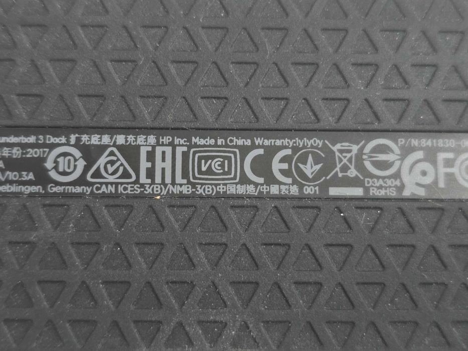 Docking Station HP Elite Thunderbolt 3 Dock HSTNN-CX01 - poze reale